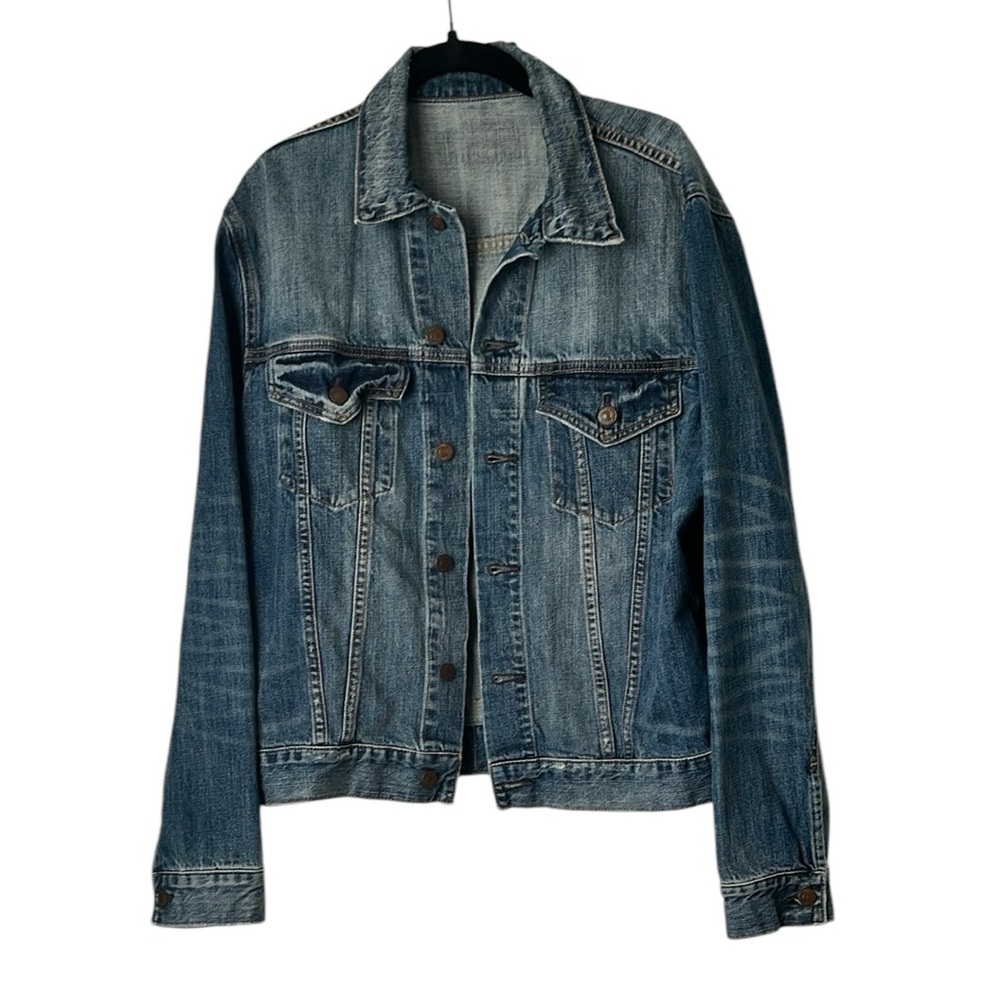 Ralph Lauren Denim & Supply Distressed Denim Jacket